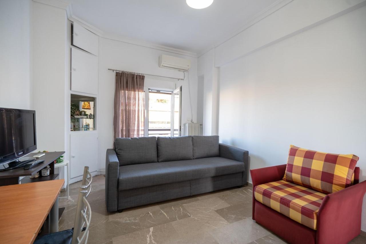 Dimotiko Theatro Metro St. 1 Bedroom 4 Pers. Flat ピレウス エクステリア 写真