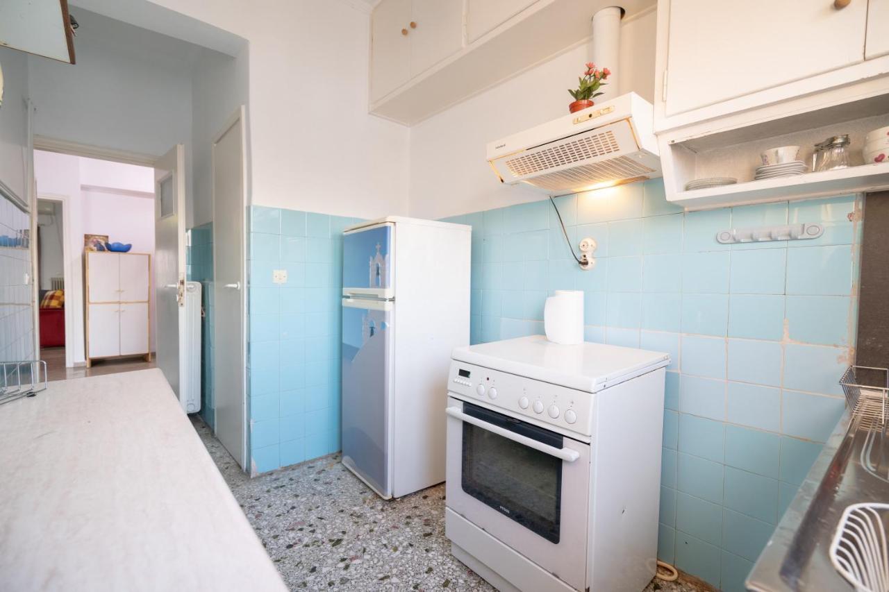 Dimotiko Theatro Metro St. 1 Bedroom 4 Pers. Flat ピレウス エクステリア 写真