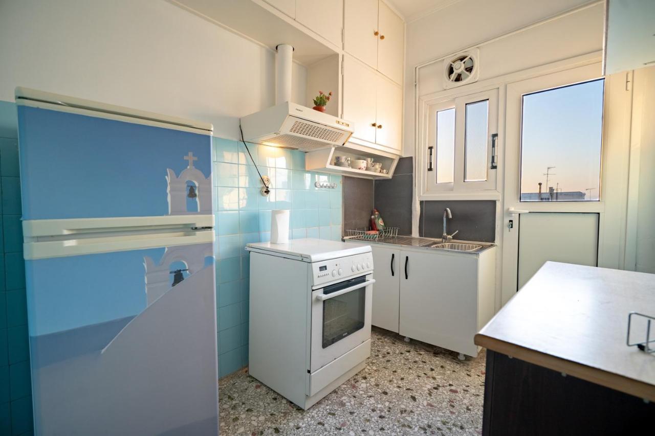 Dimotiko Theatro Metro St. 1 Bedroom 4 Pers. Flat ピレウス エクステリア 写真