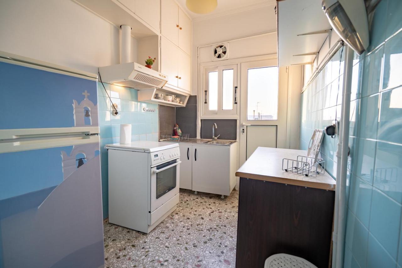 Dimotiko Theatro Metro St. 1 Bedroom 4 Pers. Flat ピレウス エクステリア 写真